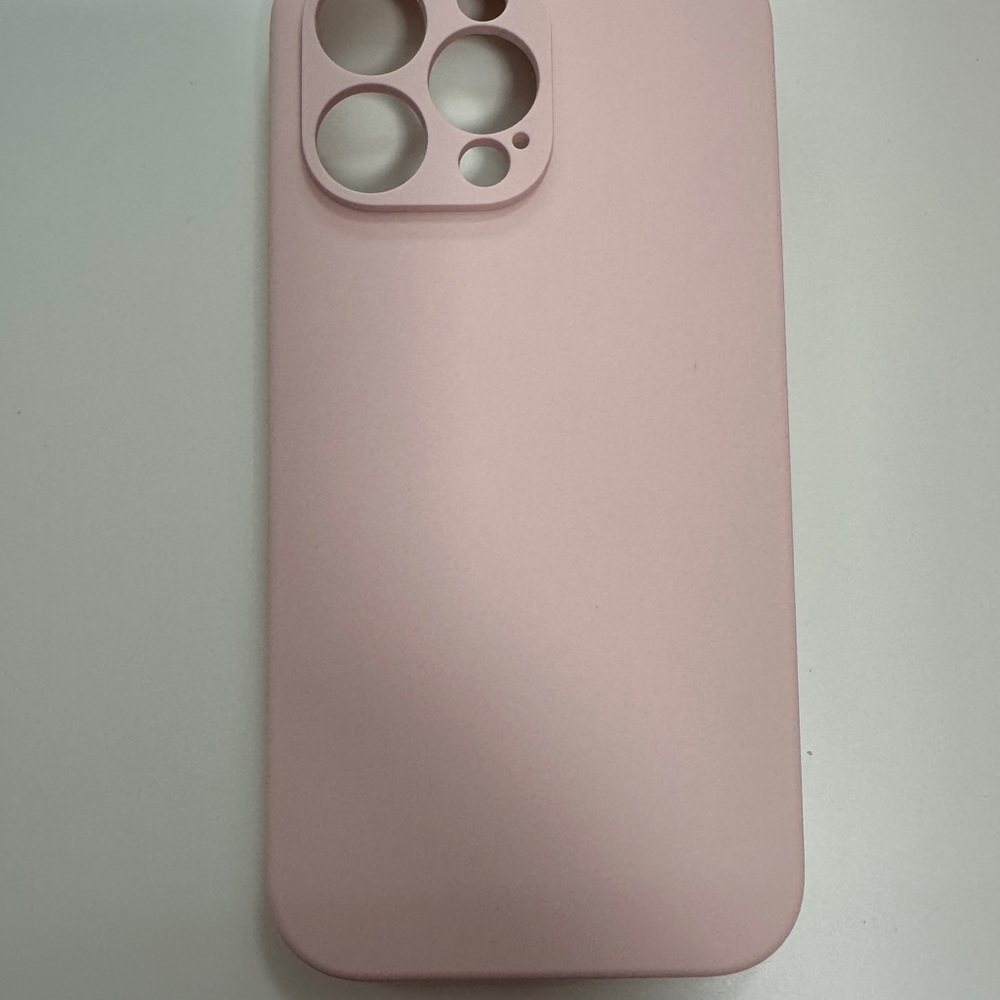 Pink Silicone Phone Case
